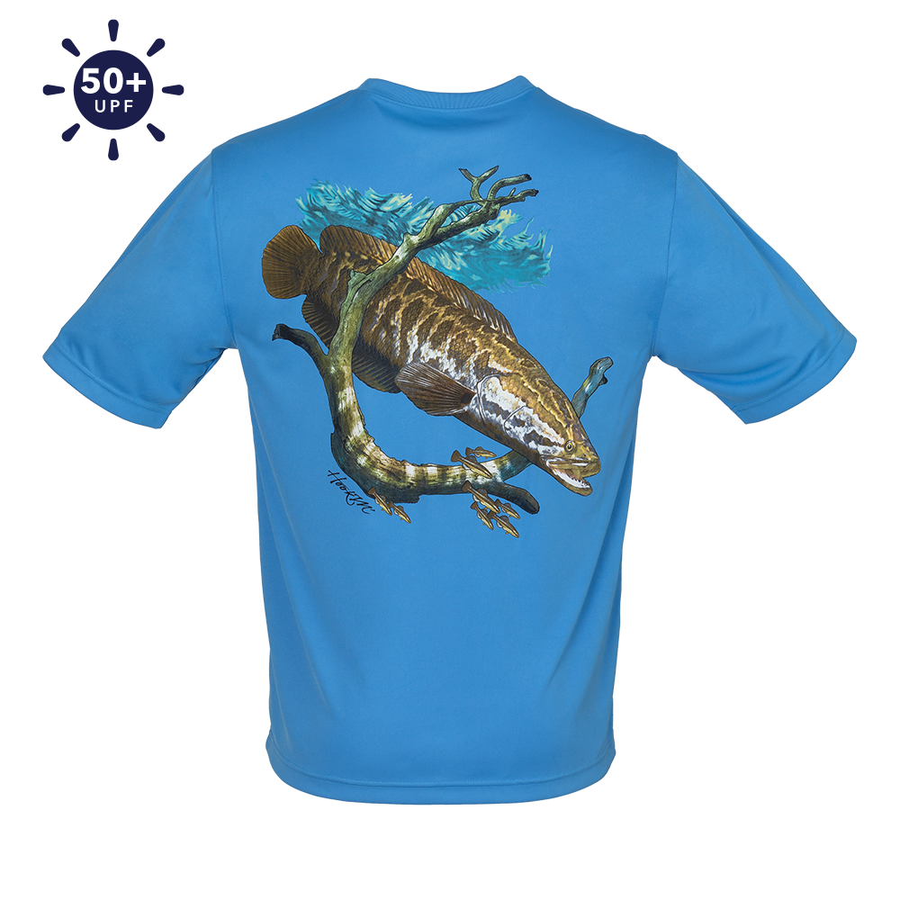 Hook M' Performance Short Sleeve - Snakehead