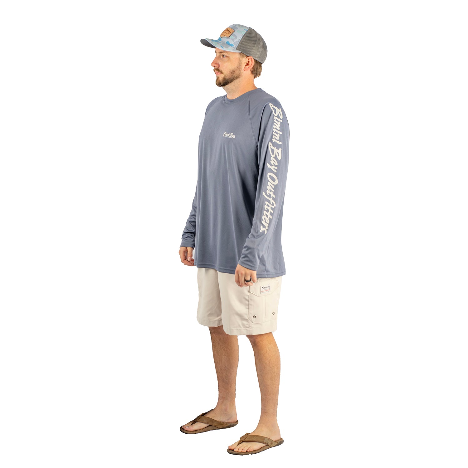 Hook M' Performance Long Sleeve - Shark Slam