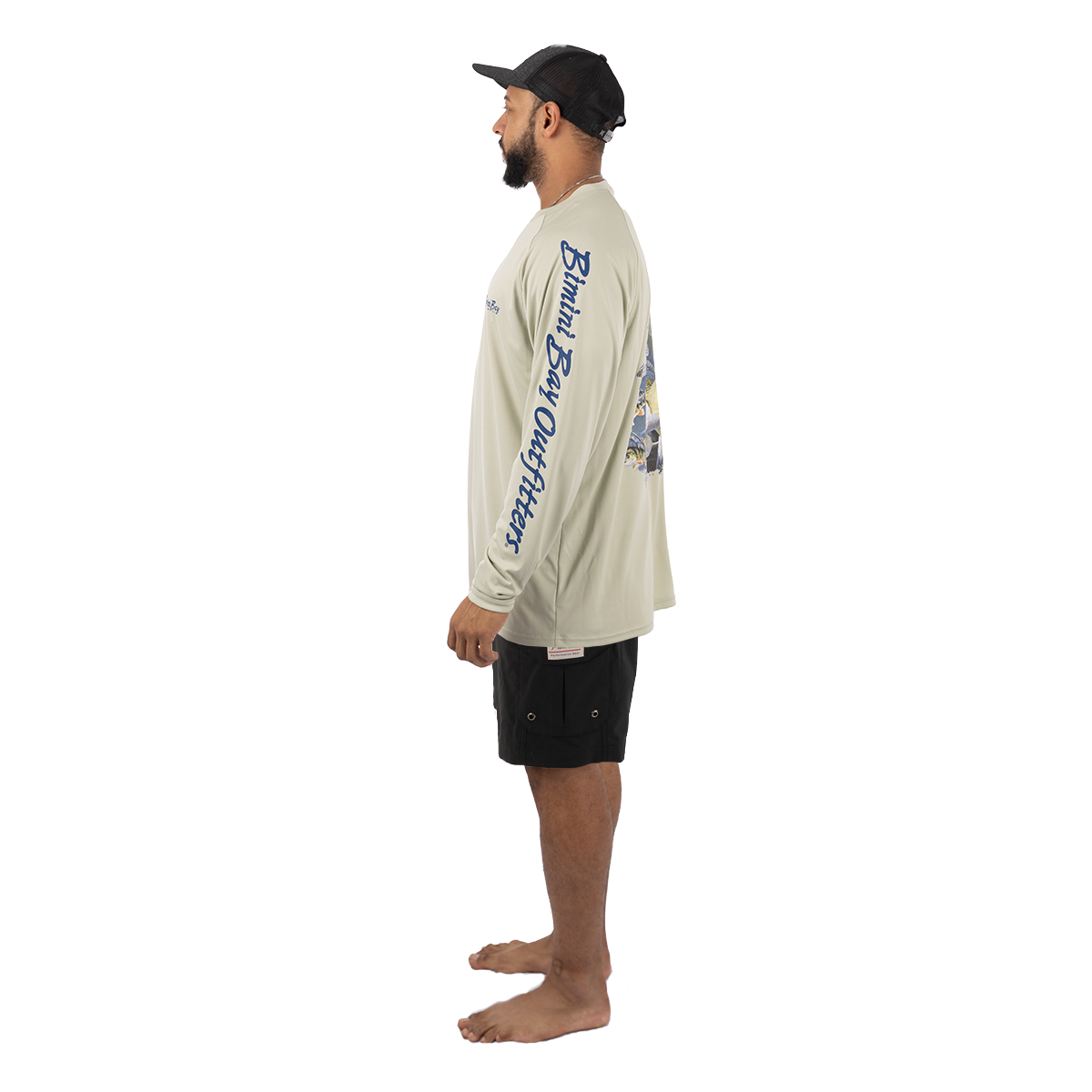 Hook M' Performance Long Sleeve - Walleye