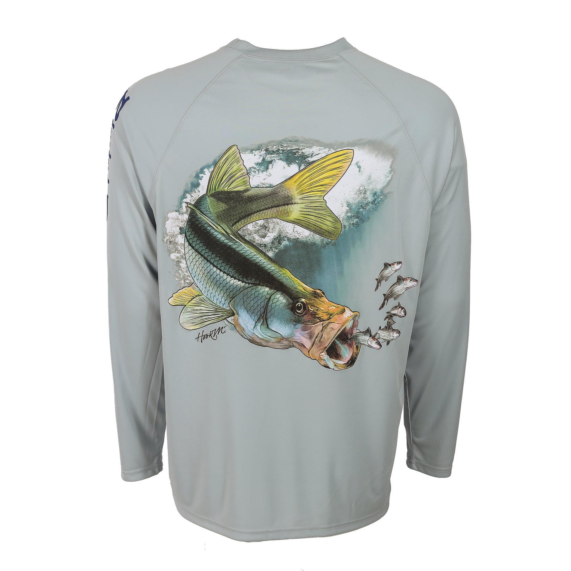 Bimini Bay Outfitters Hook M' Men's Long Sleeve Shirt - Southern Inshore  Species