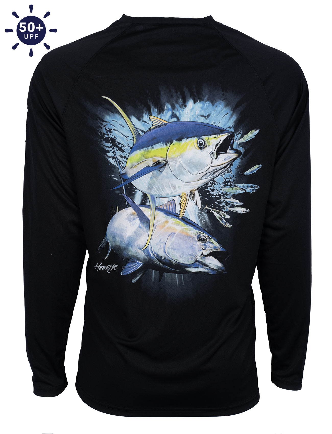 Bimini Bay Outfitters Hook M' Men's Long Sleeve Shirt Yellowfin 4 Bimini Bay Outfitters Hook M' Men's Long Sleeve Shirt Yellowfin 4