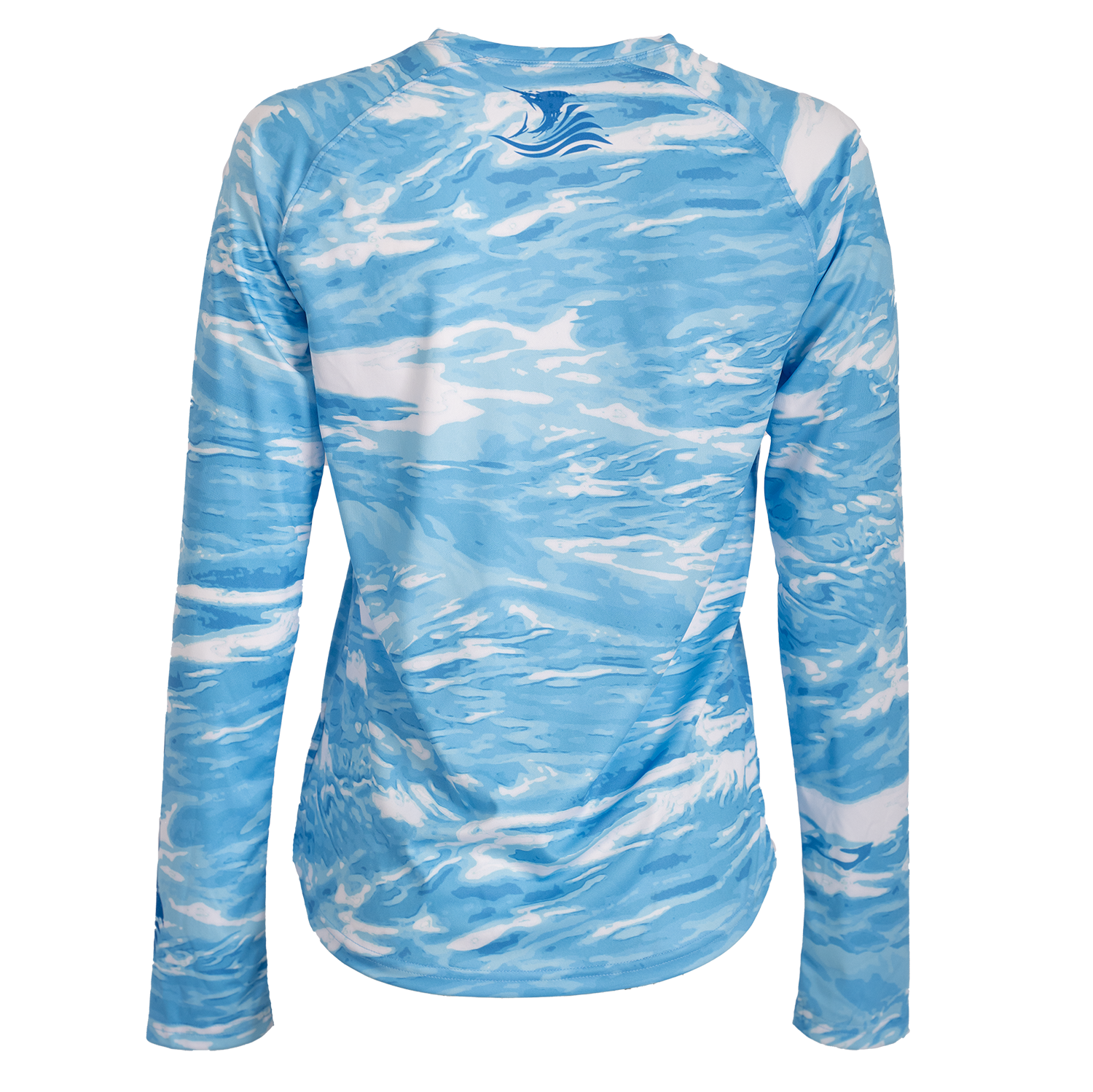 Women's Waves Long Sleeve V-Neck