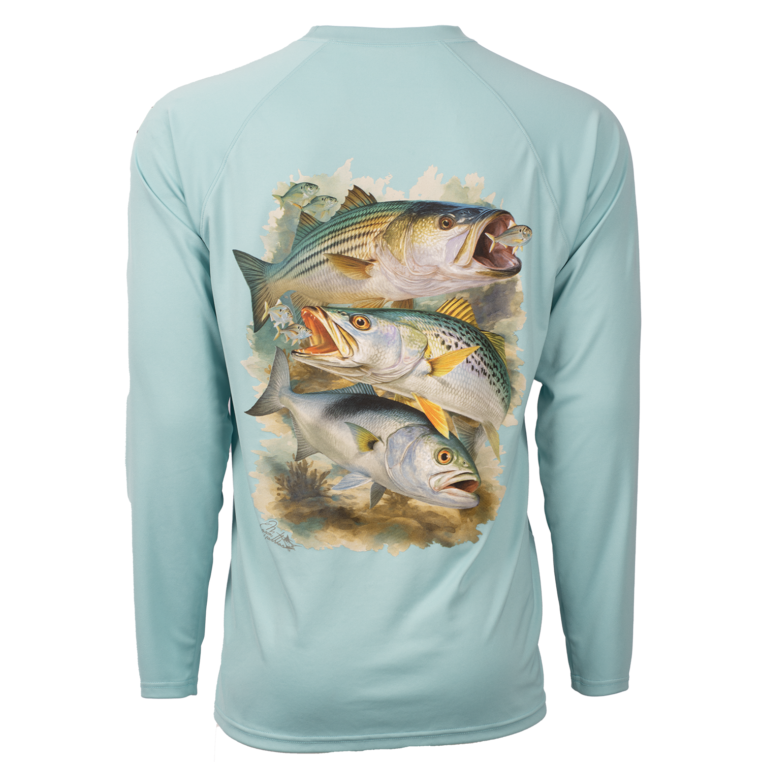 Hook M' Performance Long Sleeve - Northeast Inshore Slam