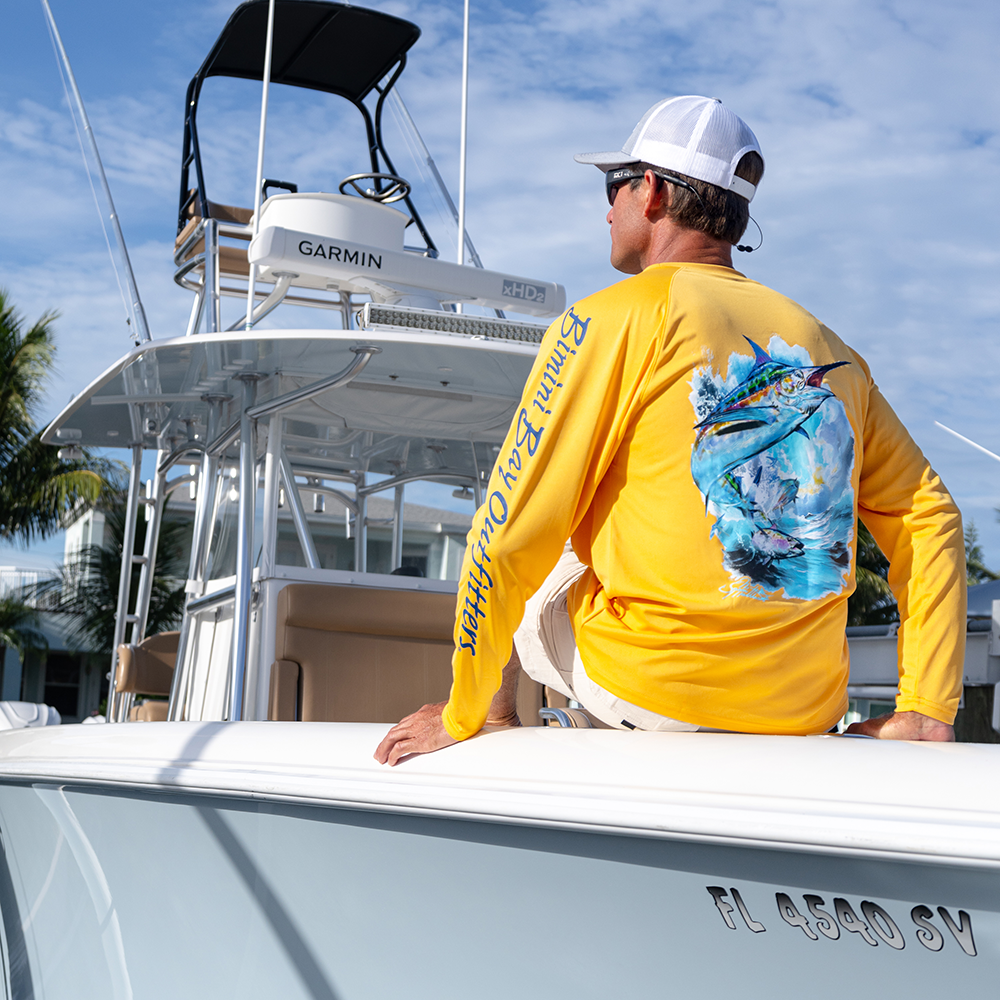 Hook M' Performance Long Sleeve - Marlin