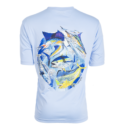 Hook M' Performance Short Sleeve - Offshore Slam