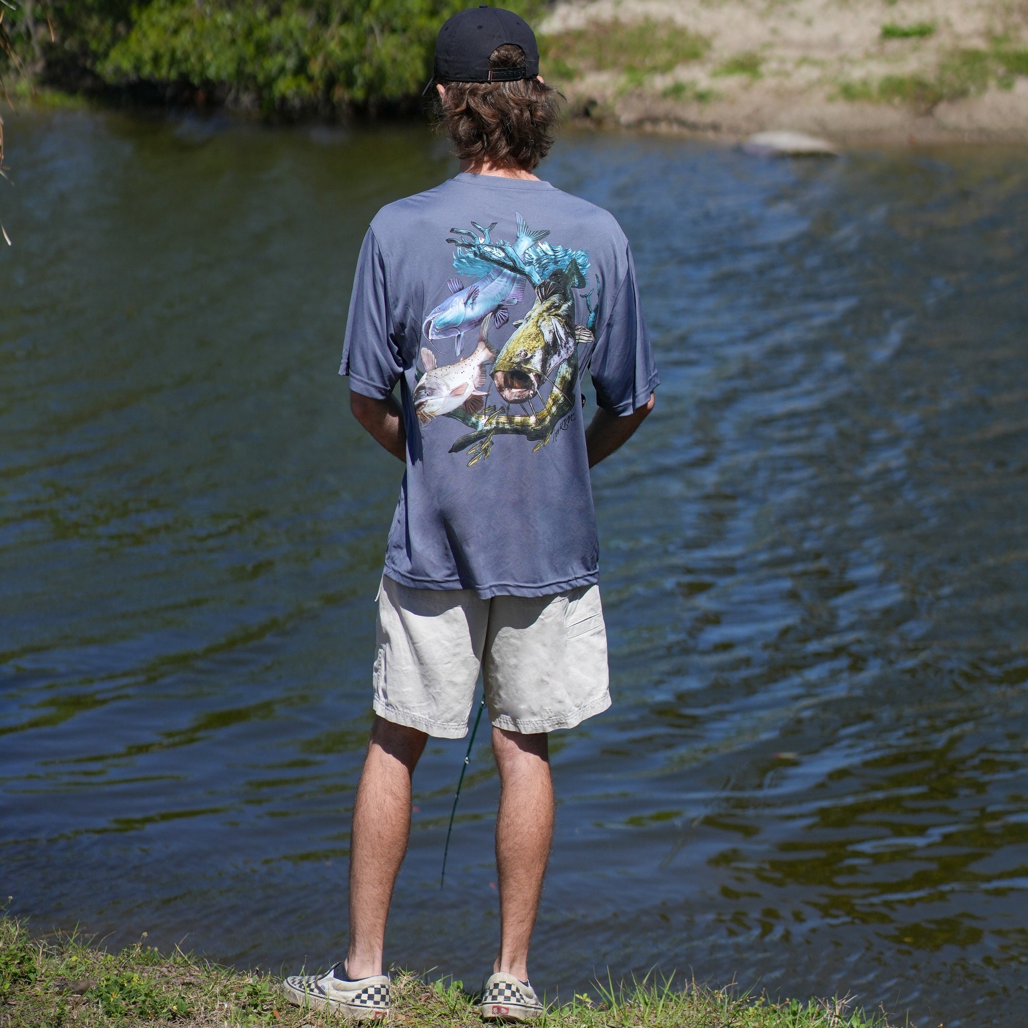Hook M' Performance Short Sleeve - Catfish