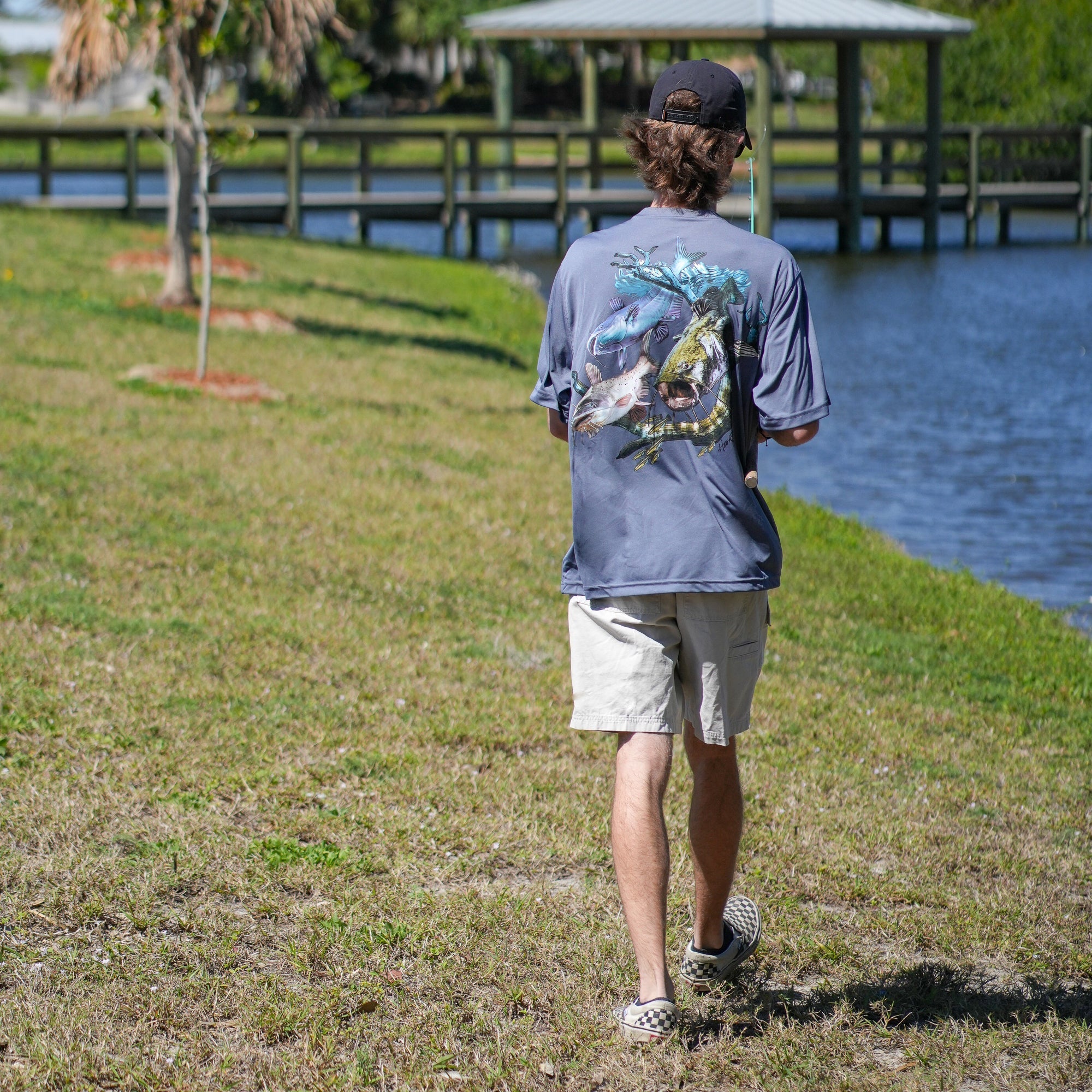 Hook M' Performance Short Sleeve - Catfish