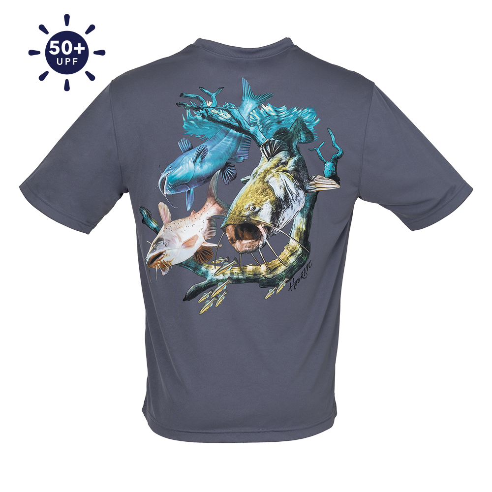 Hook M' Performance Short Sleeve - Catfish