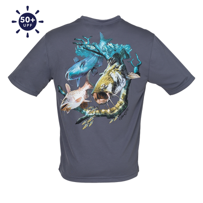 Hook M' Performance Short Sleeve - Catfish