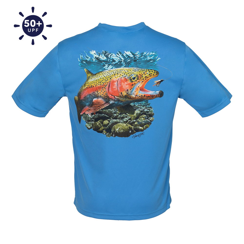 Hook M' Performance Short Sleeve - Trout