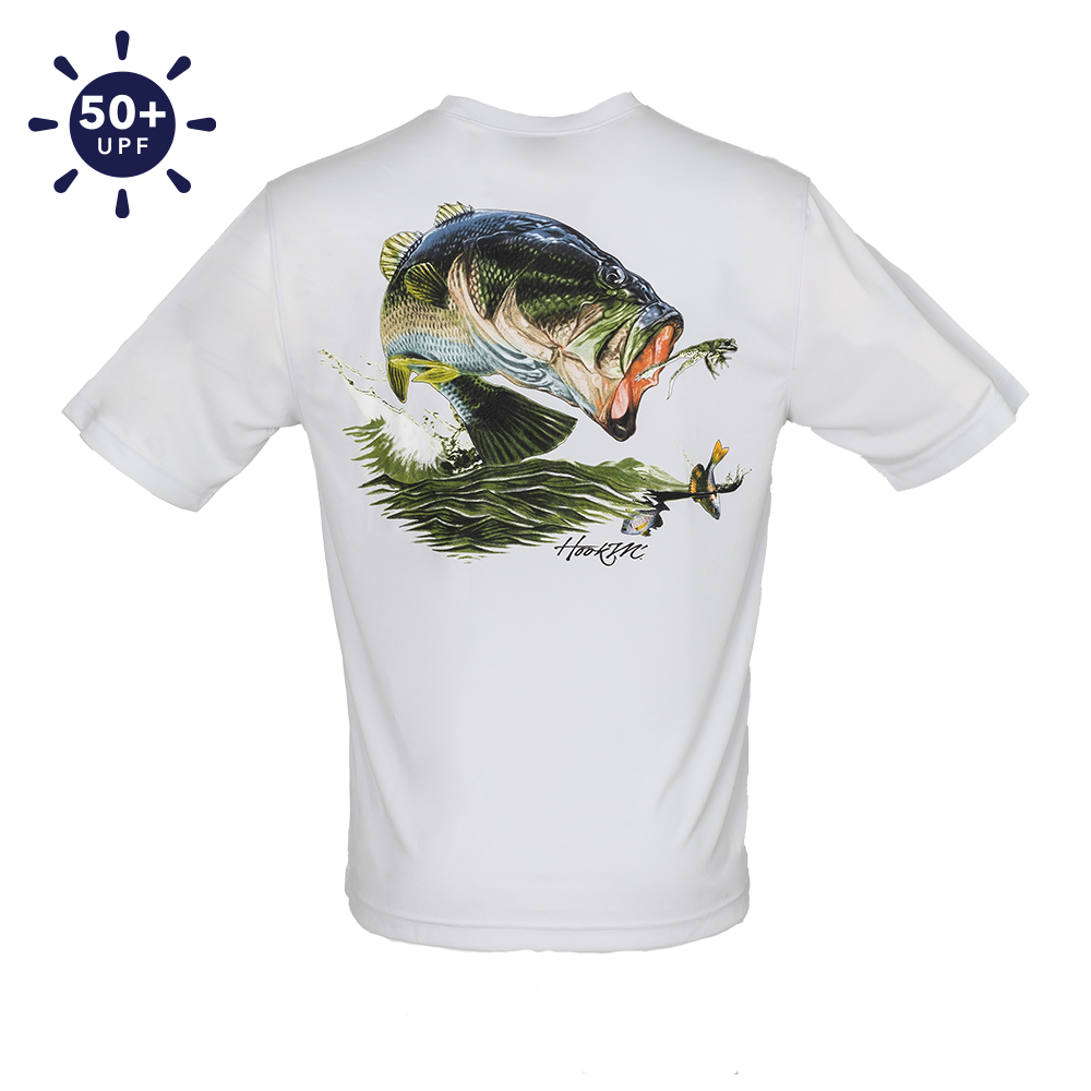 Hook M' Performance Short Sleeve - Bass