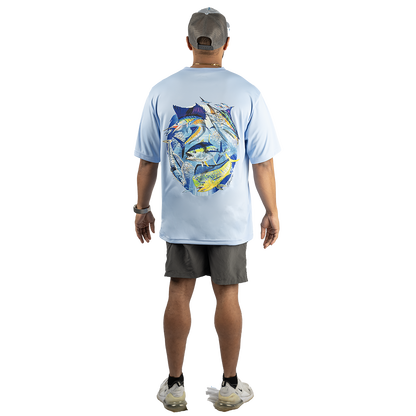 Hook M' Performance Short Sleeve - Offshore Slam
