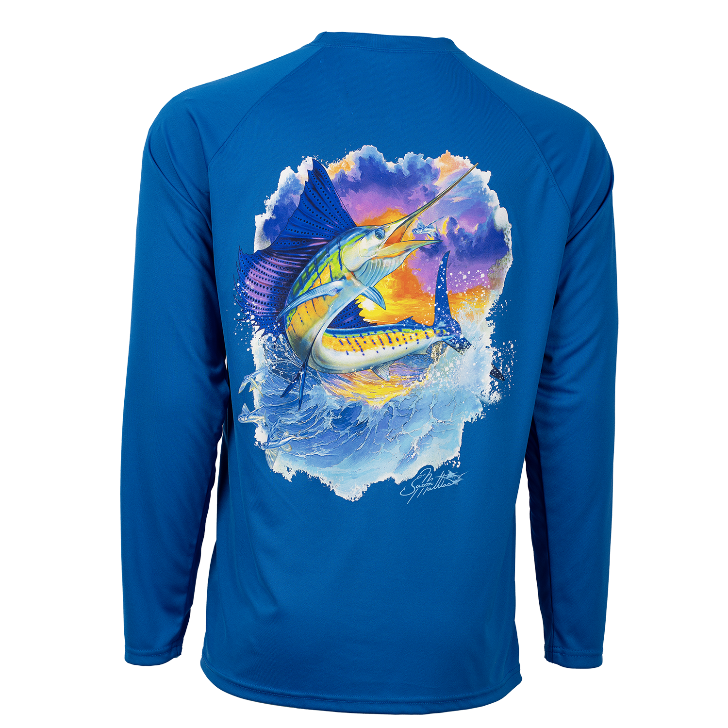 Hook M' Performance Long Sleeve - Sailfish