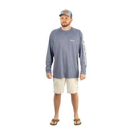 Hook M' Performance Long Sleeve - Shark Slam