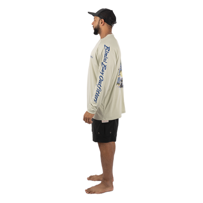 Hook M' Performance Long Sleeve - Walleye