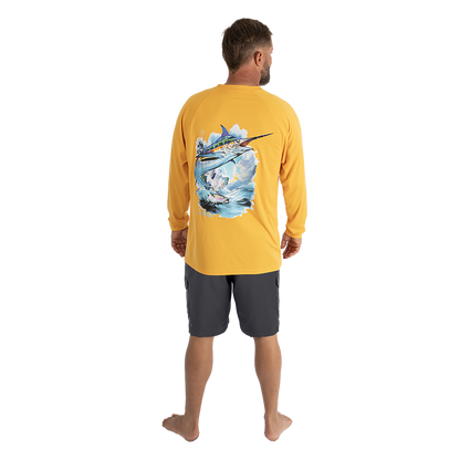 Hook M' Performance Long Sleeve - Marlin