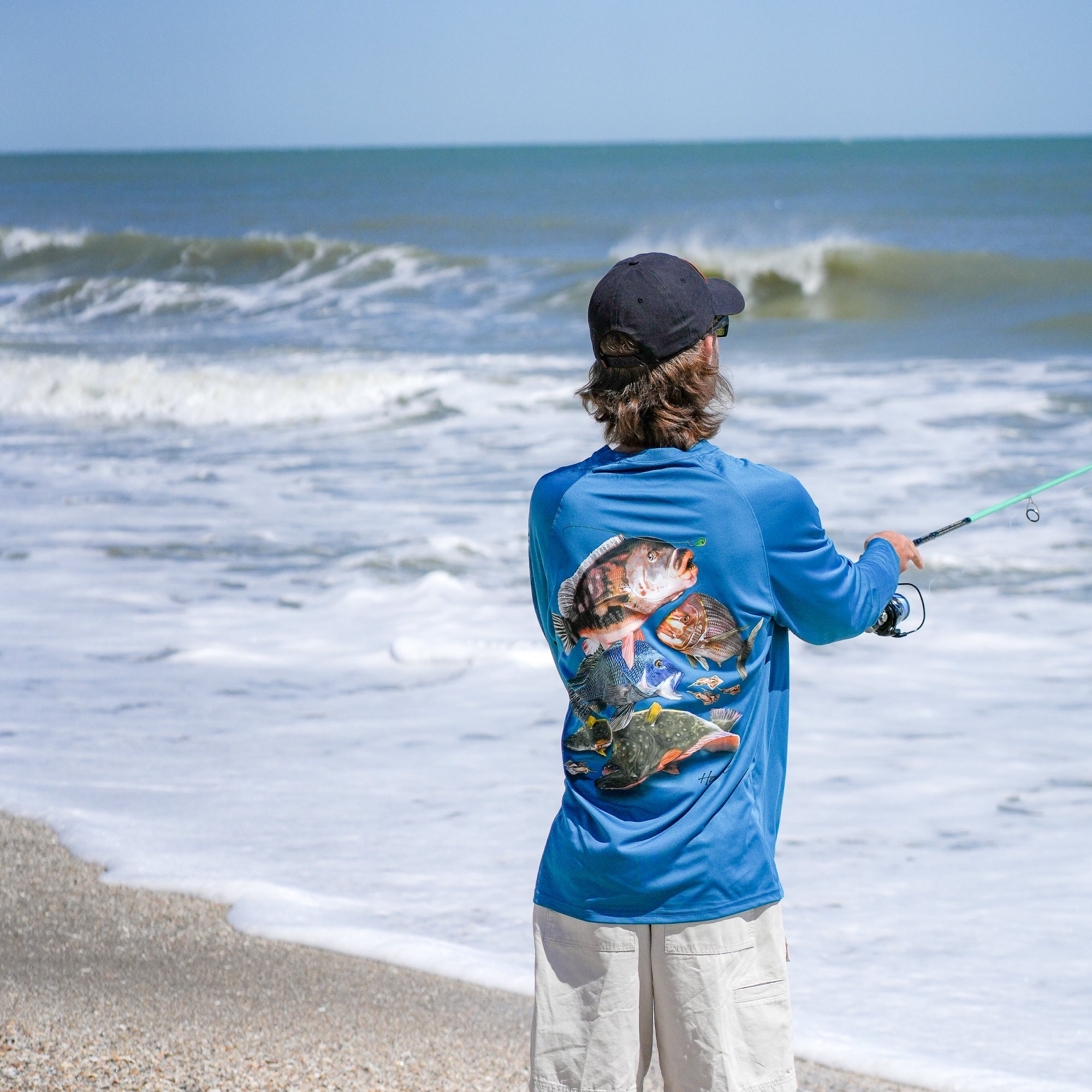 Hook M' Performance Long Sleeve - Northeast Bottomfish Slam