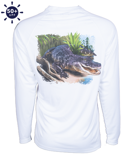 Hook M' Performance Long Sleeve - Alligator