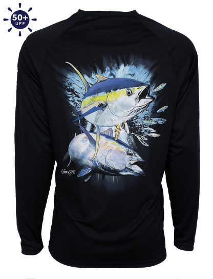 Hook M' Performance Long Sleeve - Yellowfin