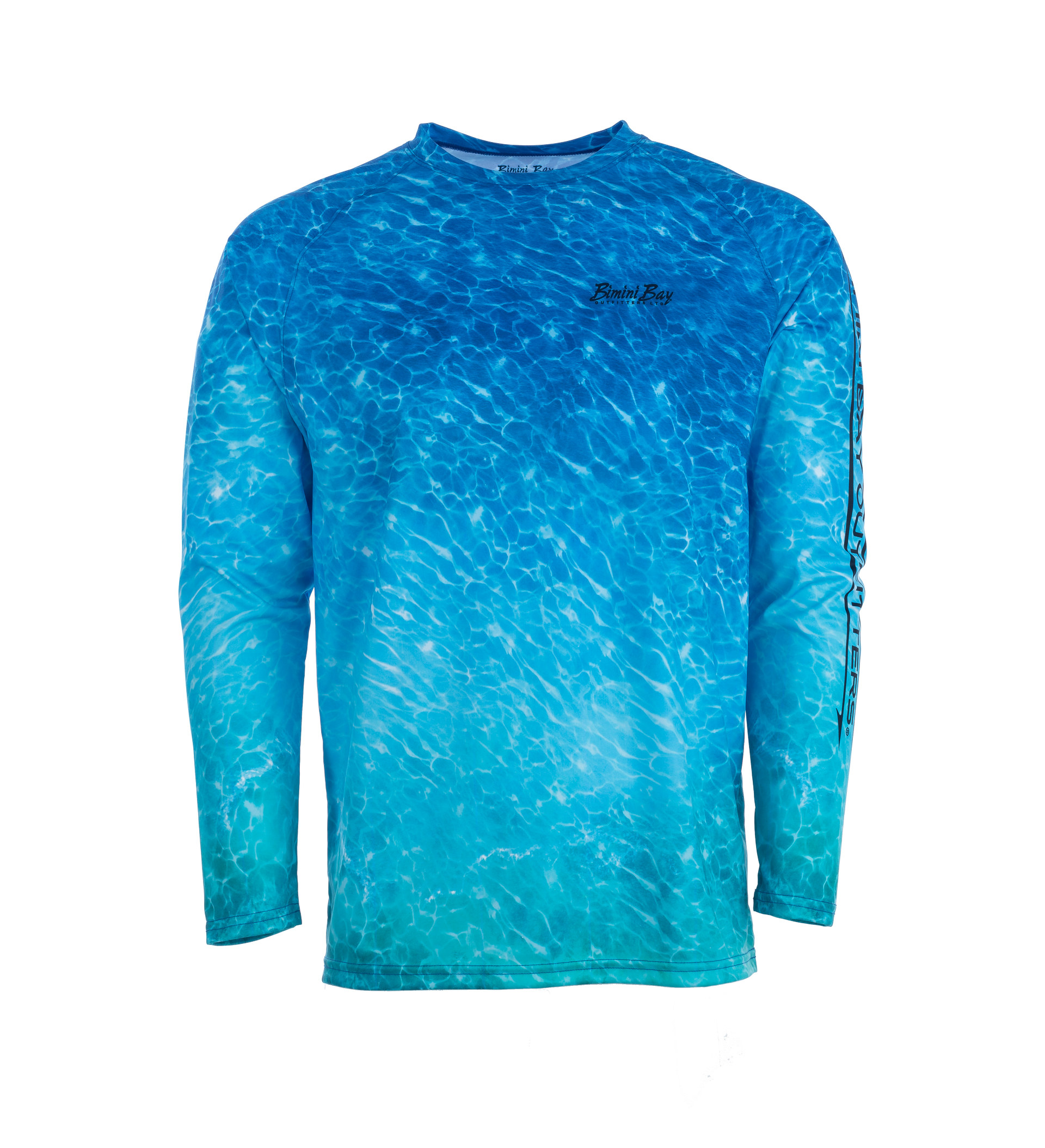 新品 2025ss WIND AND SEA LONG SLEEVE TEE Bimini Bay Outfitters Deep Sea Camo Men's Long Sleeve Shirt