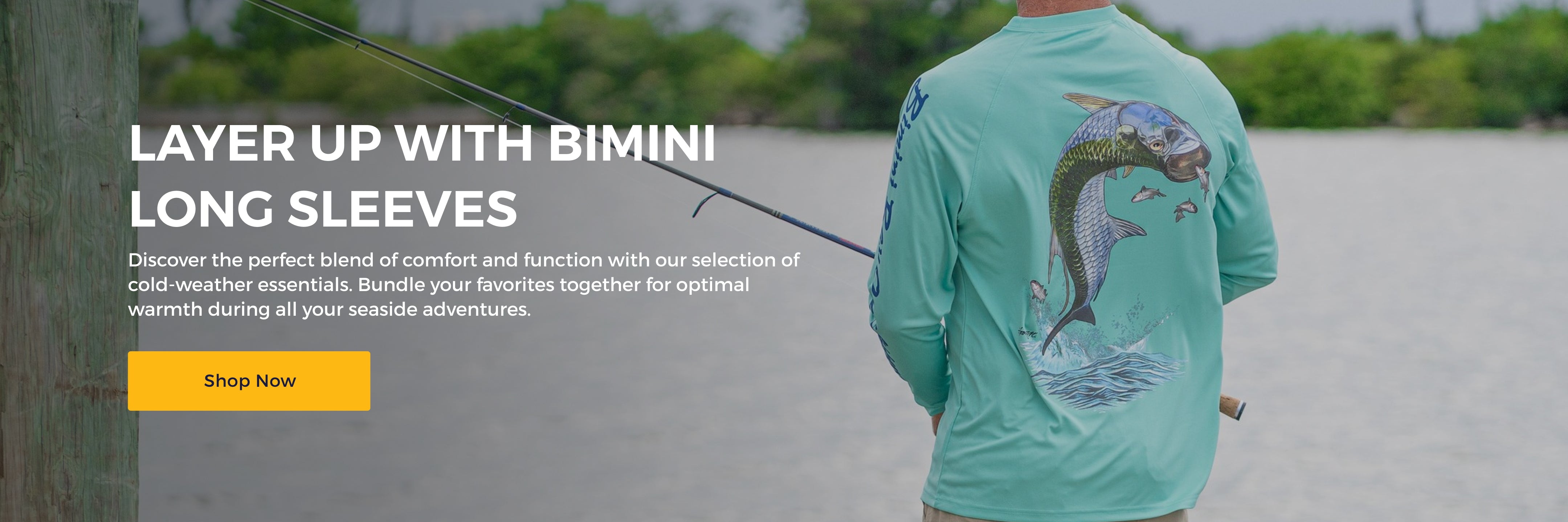 Bimini Bay Outfitters LTD Button Up Fishing Shirt - Mens Medium - Long  Sleeve