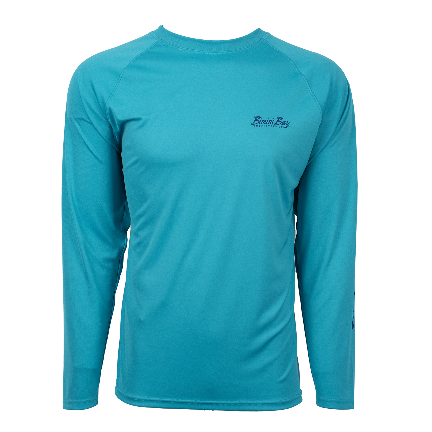 Hook M' Performance Long Sleeve - Blue Fluke