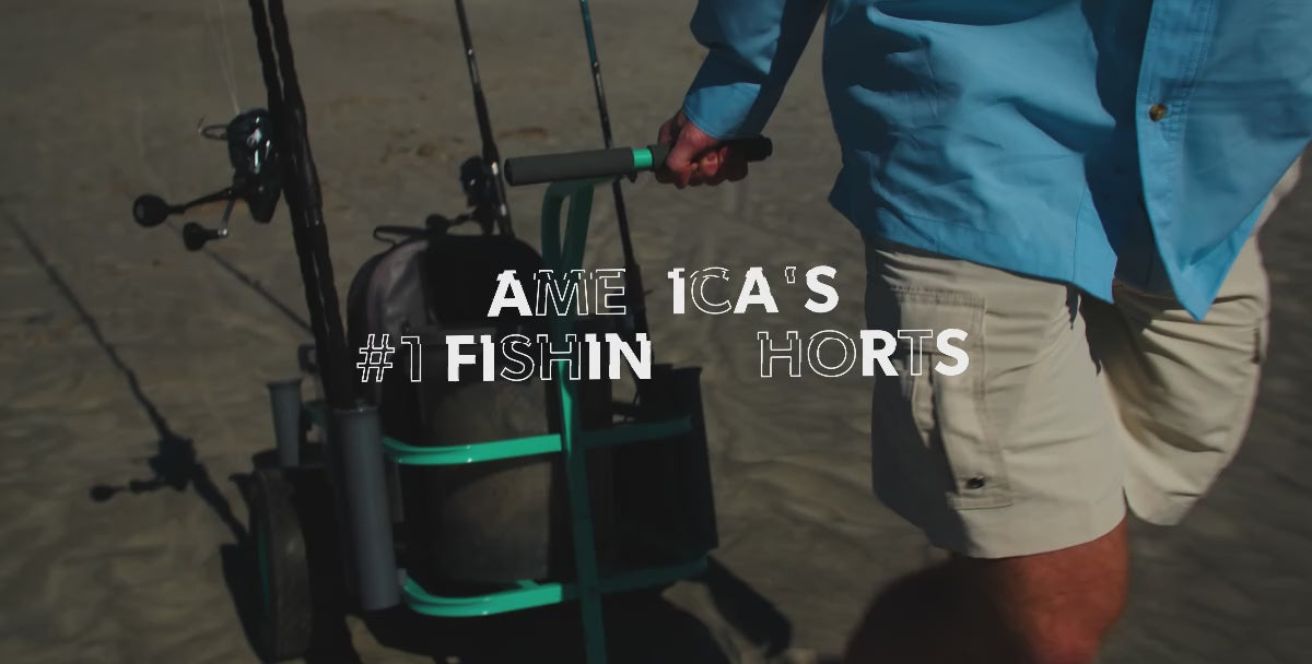 Load video: America's #1 Fishing Shorts