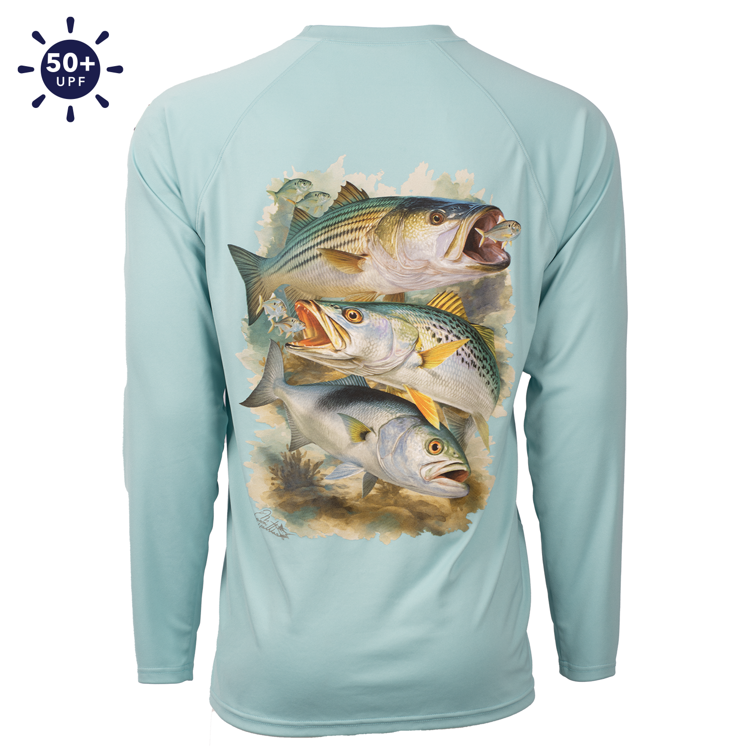 Hook M' Performance Long Sleeve - Northeast Inshore Slam