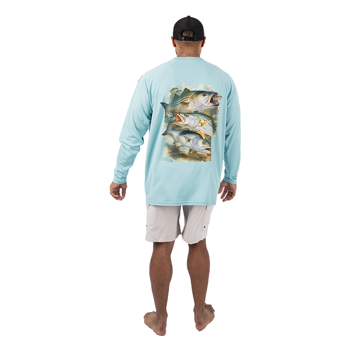 Hook M' Performance Long Sleeve - Northeast Inshore Slam