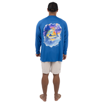 Hook M' Performance Long Sleeve - Sailfish