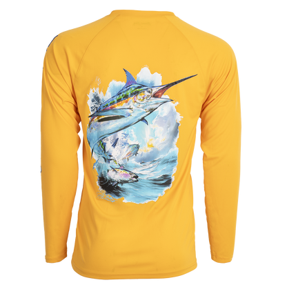 Hook M' Performance Long Sleeve - Marlin