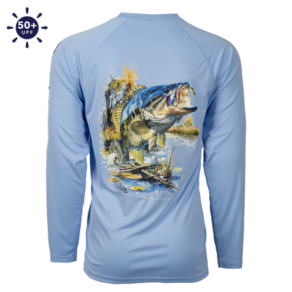 Hook M' Performance Long Sleeve - Bass