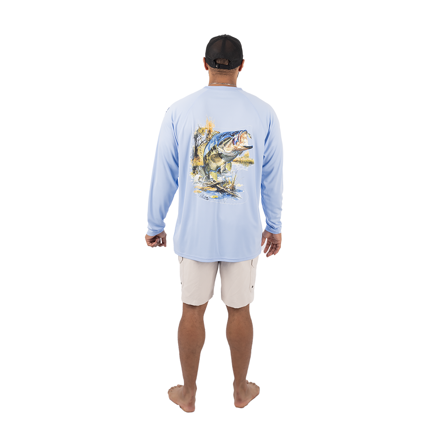 Hook M' Performance Long Sleeve - Bass