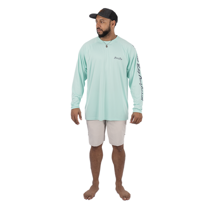 Hook M' Performance Long Sleeve - Coho Silver Slam