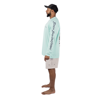 Hook M' Performance Long Sleeve - Coho Silver Slam