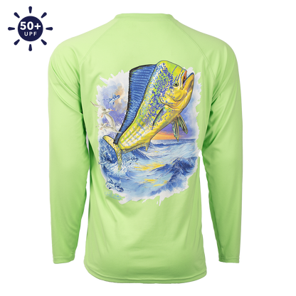 Hook M' Performance Long Sleeve - Mahi