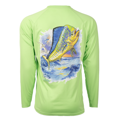 Hook M' Performance Long Sleeve - Mahi
