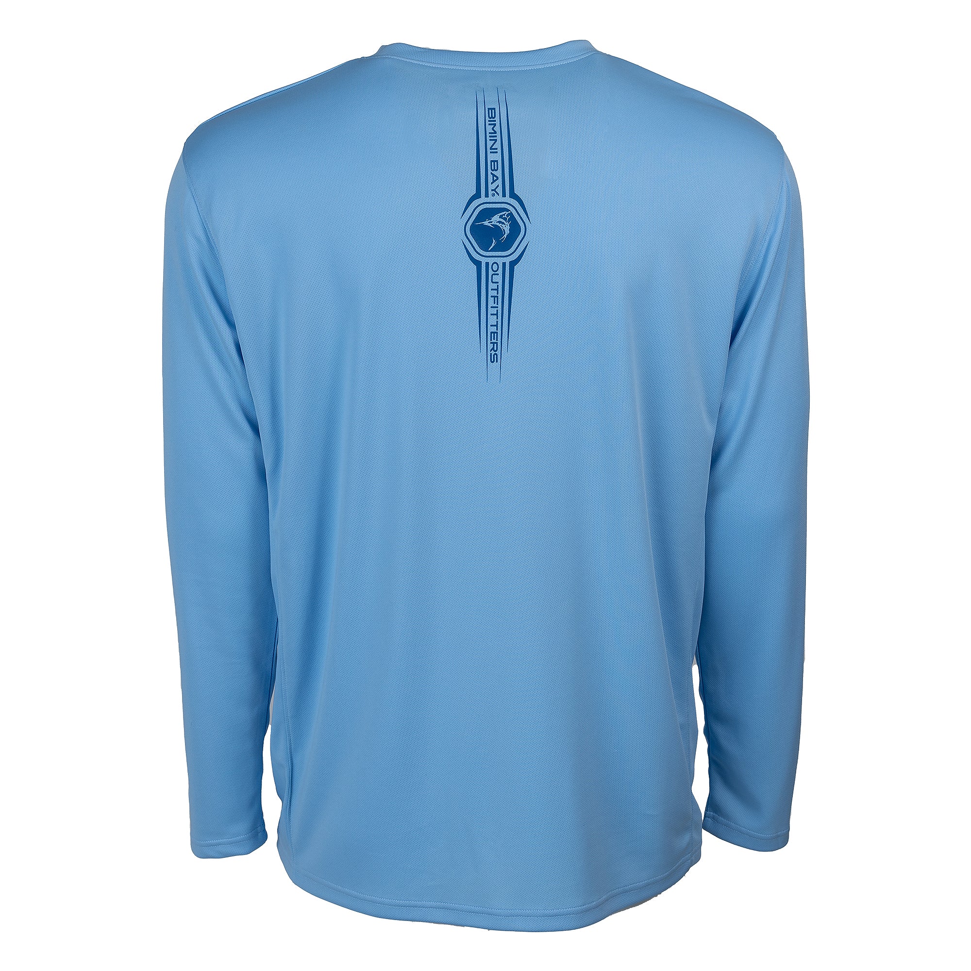 Bimini Bay Outfitters Cabo Crew V Men's Long Sleeve Shirt Featuring  BloodGuard Plus